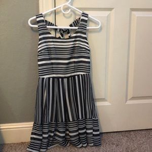 Black and white dress